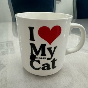 NWOT I Love My Cat (explicit) Cat Lover Cat Mom Mug Funny